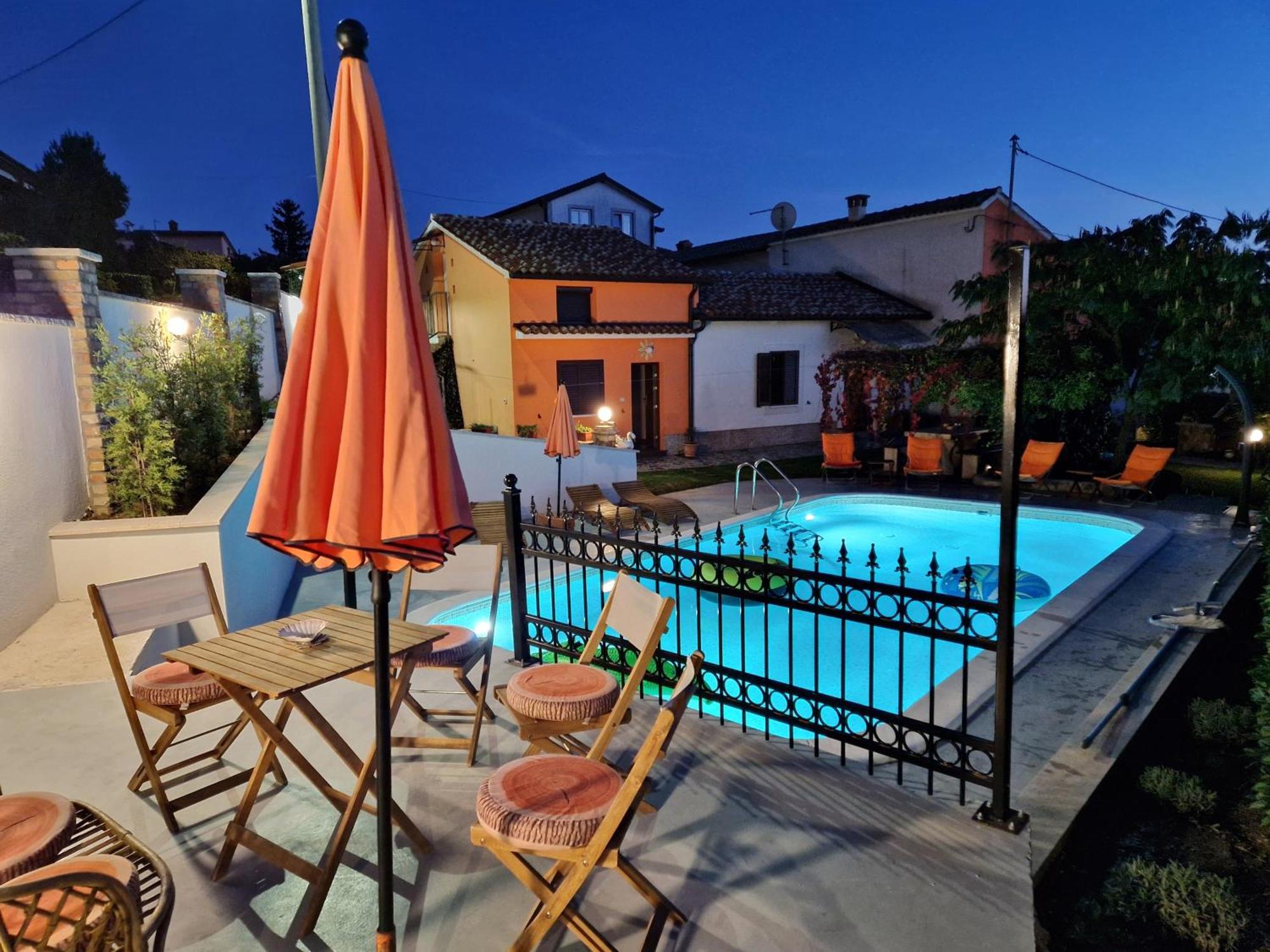 Villa Casa Luana Roč Esterno foto